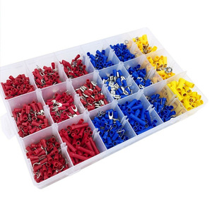 Terminales de Tornillo SV, 1300 Piezas, 0.5-6mm2, 12-24 AWG, Bloque de Terminales de Crimpado Estilo Europeo en Caja - Product Image 2
