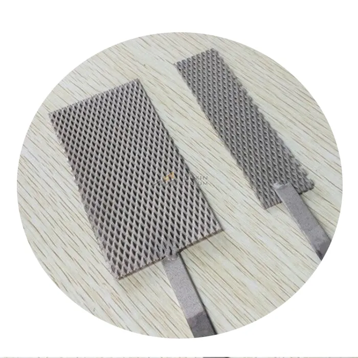 platinum coated titanium electrode mesh for hard chrome plating bath