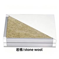 Máquina de Paneles Sándwich de Lana de Roca, Maquinaria Industrial para Paneles de Techo y Pared, Resistente al Fuego, Ecológica, para Construcción Metálica