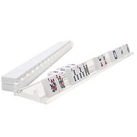 Blanc Ondulé Américain Mahjong Pusher Mahjong Jeux Usine Magnétique Acrylique Mahjongg Règle