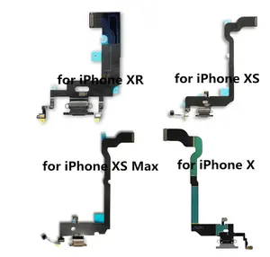 适用于iPhone x xs xr xs max USB坞站连接器的usb充电坞站柔性耳机插孔柔性