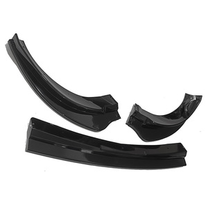 สปอยเลอร์หน้ารถ Mercedes-Benz Sprinter W907 แบบ 3 ชิ้น วัสดุ ABS สีดำ สำหรับรถตู้ปี 18-25 - Product Image 4