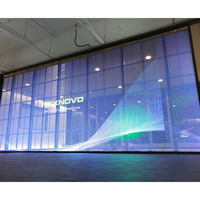 Lecede Store Window Publicidad Pantalla LED Pantallas LED de vidrio E de alta visibilidad