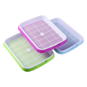 Plateau de culture hydroponique Plateau de <span class=keywords><strong>germination</strong></span> <span class=keywords><strong>Plaque</strong></span> de <span class=keywords><strong>germination</strong></span> à double couche Plateau de <span class=keywords><strong>germination</strong></span> de semis - Product Image 1