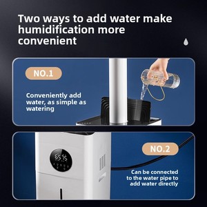 Nuevo Humidificador Industrial Ultrasónico de 28 Litros, Gran Capacidad, Salida de Vapor Intenso, Humidificación para Talleres, Reacondicionamiento de Tabaco - Product Image 4