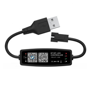 Usb Màu Xanh Răng Ma Thuật Nhà Pro Ứng Dụng Âm Nhạc Thời Gian Thiết Lập 2811 2812 6812 1903 1904 SPI Pixel LED Điều Khiển - Product Image 1
