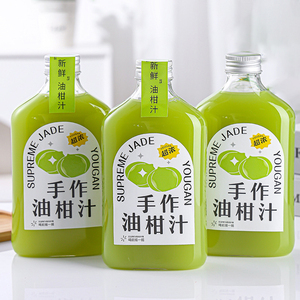 500ml Empty PET Plastic Milk Juice <b>Bottles</b> With Caps Custom LOGO <b>Clear</b> Beverage Containers For Juice - Product Image 2