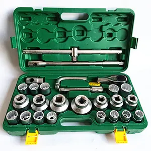 Socket wrench 26pcs SET heavy duty 17-65mm. 6point 12 point