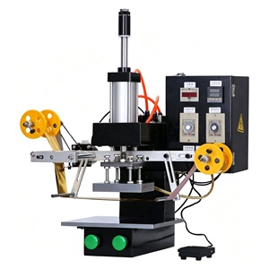 Machine de marquage à chaud multifonctionnelle pour logos, cuir, gaufrage, avec moule en cuivre et presse à chaud - Product Image 1