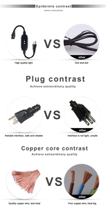 15 amp tự động thiết lập lại gfci mở rộng dây 3 prong <span class=keywords><strong>NEMA</strong></span> 5-15p chúng tôi cắm để C13 ổ cắm cuối - Product Image 4