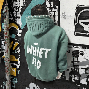 Sudadera con Capucha de Gran Tamaño para Hombre, 50GSM, Mezcla de Algodón, con Logotipo Personalizado, Estilo Urbano, Venta Caliente - Product Image 3