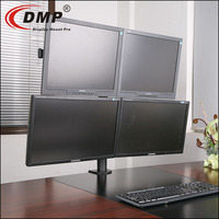 CURVE-Q Vesa articulé robuste 100X100 LED/LCD bras de moniteur quadruple support de bureau pour moniteurs incurvés 13-27"