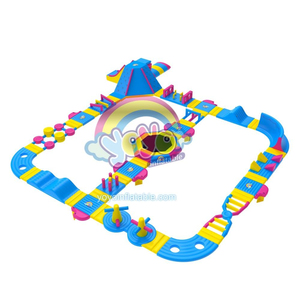 Parque Acuático Inflable Comercial al por Mayor, Parque de Diversiones Acuáticas para Niños, Parque Acuático Flotante con Obstáculos - Product Image 3