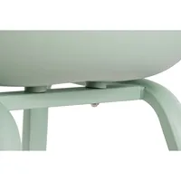 CHAIR EN MÉTAL PP 60X52X78 VERT MENTHE
