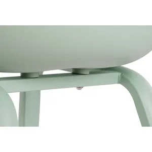 SILLA DE METAL PP 60X52X78 VERDE MENTA - Product Image 2