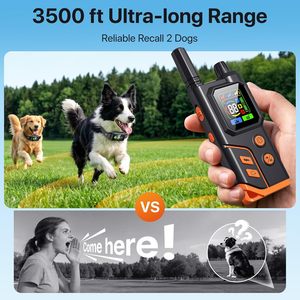 Sistema de Cerca Inalámbrica para Perros Fawnalge X802 Recargable con Alcance de 25-3500 pies para Perros Pequeños, Medianos y Grandes - Product Image 4