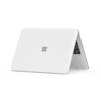 Coques pour Surface Laptop 2025 2026 Modèle 2095 13 pouces – Protection rigide transparente à clipser pour ordinateur portable