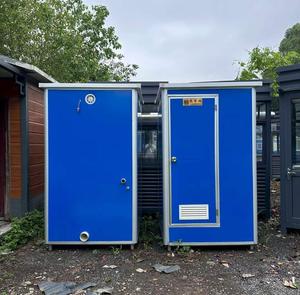 <span class=keywords><strong>Bagno</strong></span> Portatile con Doccia in Pannelli Sandwich EPS di Alta Qualità 1,1x1,1x2,3m, Durevole ed Ecologico, Prefabbricato per Campeggio all'Aperto - Product Image 1