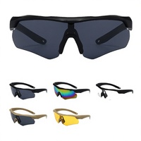 Nuevas Gafas Deportivas para Exteriores: Gafas de Sol con Protección UV, Antiviento y para Ciclismo, con Media Montura