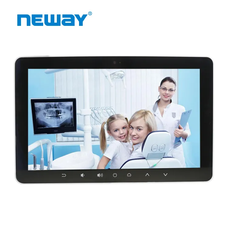 Front IP65 Capacitive Touch 2G RAM 32G ROM Support RFID/Camera PC tablet 15.6 inch android