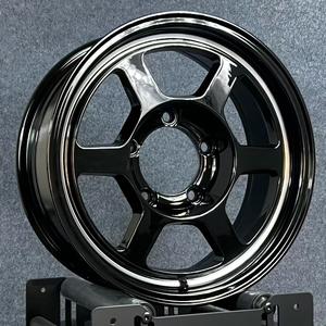 Nouvelles jantes en alliage d'aluminium peintes sur mesure de 16 pouces pour les modèles <span class=keywords><strong>russes</strong></span> Lada Niva Suzuki Jimny ; 5*139.7 PCD, design à 5 branches - Product Image 4
