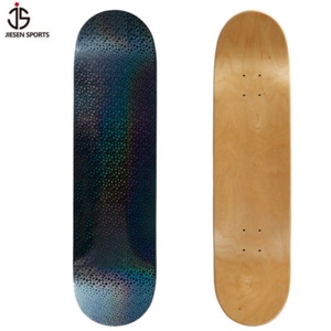 Planche à roulettes JIESEN bon marché à feuille laser Fabricant professionnel de planches à roulettes Planche à roulettes de haute qualité Planche à roulettes personnalisée - Product Image 3