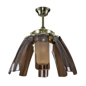 <span class=keywords><strong>Ventilateur</strong></span> de <span class=keywords><strong>plafond</strong></span> invisible à LED décorative avec pales dissimulées repliables - Product Image 5