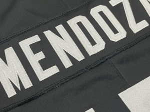 Maillot de football <span class=keywords><strong>Fernando</strong></span> Mendoza 2026, numéro un, couture ronde, tailles S-3XL, livraison rapide - Product Image 3