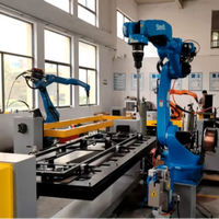 Station de soudage industrielle intelligente à haut rendement et à faible consommation de main-d'œuvre, basée sur PLC, pour la construction de machines et la production de pièces automobiles, clé en main