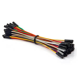 Dupont Male to Female <b>Battery</b> Jumper Wire <b>Cable</b> PCB Tinned Copper Stainless Steel & Aluminum Housing Female Breadboard <b>Cable</b> - Product Image 3