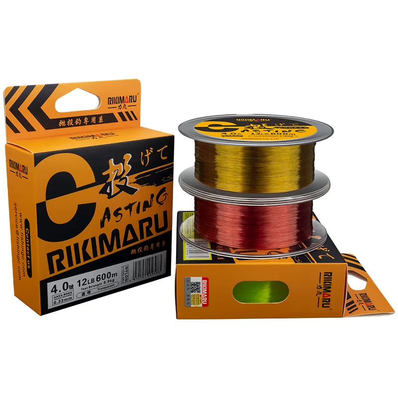 Toray Primary Mono filament Casting Weit entfernt Haupt Angelschnur Mono filament Angling Nylon Trimmer Linien 500M 600m Multi Polymer