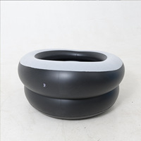 Nouveau canapé simple de forme ronde confortable et vendu à chaud Canapé paresseux en PVC Chaise gonflable circulaire