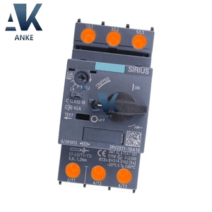 Interruptor de Protección de Motor Original 3RV2011-1DA10 para Motor Eléctrico Industrial, Protección Contra Sobrecarga y Cortocircuito - Product Image 1