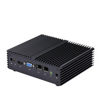 Mini PC de Escritorio OEM con Intel Celeron de Cuatro Núcleos, Pantalla Dual, Windows 10, Almacenamiento SSD, 2 Puertos Ethernet, Doble NIC