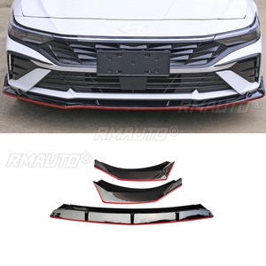 Spoiler de pare-chocs avant, protection de pare-chocs, lèvre avant, kit carrosserie compatible avec Hyundai Elantra 2023, accessoires auto - Product Image 1