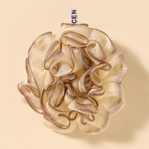 Grosir mandi spons dengan saku sabun Washcloth Loofah Combo 2-In-1 mandi bola memegang <span class=keywords><strong>Bar</strong></span> sabun pengelupasan Pe mawar mandi spons - Product Image 4