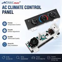 Panneau de commande de climatisation et de chauffage automatique OE 55055459AF AC.160.103 pour Dodge Ram Van 98-03, module AC/chauffage/défroisseur manuel, sans chauffage arrière