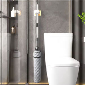 Serpillère en microfibre rotative à 360° auto-essoreuse, télescopique, <span class=keywords><strong>pliable</strong></span>, pour nettoyage des sols domestiques, à prix réduit - Product Image 5