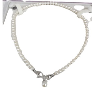 Collier en perles d'eau douce de luxe français de 5 à 6 mm, personnalité à la mode avec une chaîne de clavicule chic - Product Image 5