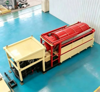 Équipement minier mobile : Usine de lavage d'or par trommel, Usine de récupération d'or