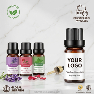 LurnaoQueen 10ml Aceite de Aromaterapia 100% Natural de Lavanda, Rosa y Menta para Difusor, Marca Privada OEM - Product Image 3
