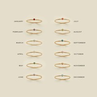 Ensemble de bagues en acier inoxydable doré massif, style simple et élégant, avec un seul zircon, bague intemporelle pour femme, vente en gros