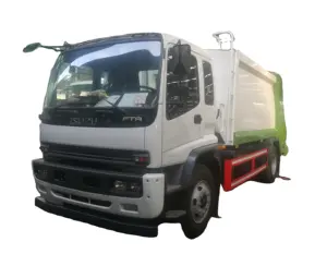 Factory Directly Sale ISUZU 12 CBM 4x2 Compression Refuse Collector Garbage Compactor Truck Rubbish Collect Compact Vehicle