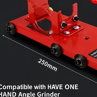 Module de guidage pour meuleuse d'angle type 100, ensemble de rouleaux de coupe pour rail de meuleuse d'angle