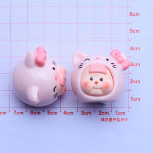 ลูกปัดซิลิโคน 3 มิติ ลายการ์ตูนน่ารัก หลากสี ขนาด 3 ซม. สำหรับงาน DIY ทำมือ วัสดุตกแต่งโต๊ะทำงาน ของตกแต่งบ้าน ของขวัญชิ้นเล็ก - Product Image 3