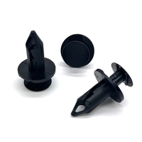 Attaches universelles en plastique Rivet noir Clip de retenue Attache Automobile Rivet Clip de voiture pour voiture japonaise Auto Push Pin Clips