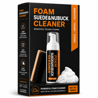 Nettoyant pour daim et nubuck, liquide nettoyant pour chaussures, élimine la saleté, restaure la texture, nettoyant pour baskets, solution d'entretien du cuir
