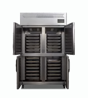 Congélateur-réfrigérateur double porte 1000L pour restaurant