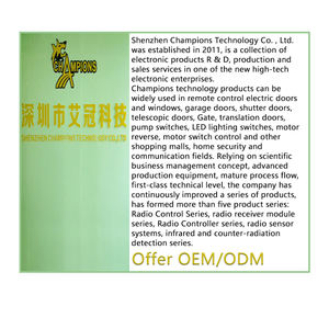 <span class=keywords><strong>Télécommande</strong></span> <span class=keywords><strong>universelle</strong></span> sans fil automatique Champions AG026 433 MHz RF, 4 boutons, portée 50-100 m, <span class=keywords><strong>code</strong></span> roulant, pour porte de garage, porte, RoHS - Product Image 6