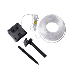 Guirnalda de Luces LED Solares, Blanco Cálido, 36V, IP65, Impermeable, Decoración para Fiestas Navideñas al Aire Libre, Iluminación Ambiental para Camping - Product Image 5